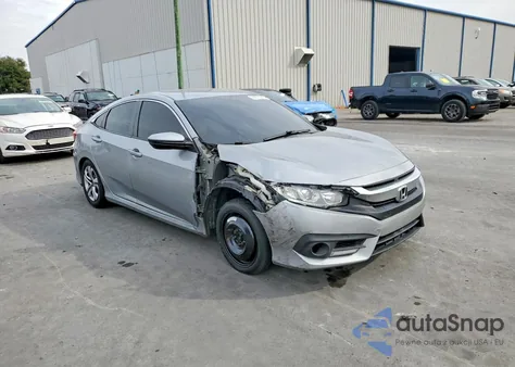 2018 Honda Civic Lx из США, поврежденный, VIN 19XFC2F50JE025991